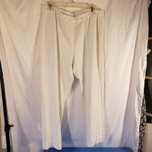 Soft Surroundings Women's White Pull-On Pants - Size M/L